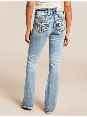 Rock Revival Savannah Universal Boot Stretch Jean Womens Size 34/16